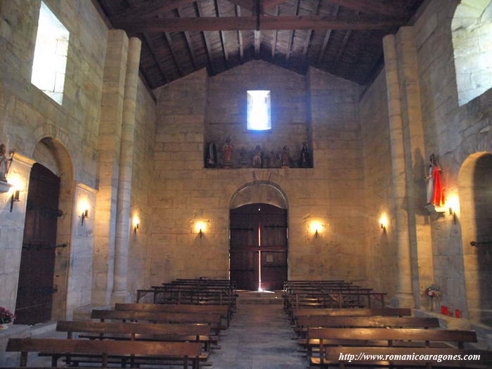 INTERIOR DESDE LA CABECERA
